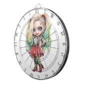 Cible De Fléchettes Une collection de designs Halloween de fille migno (Devant droit)