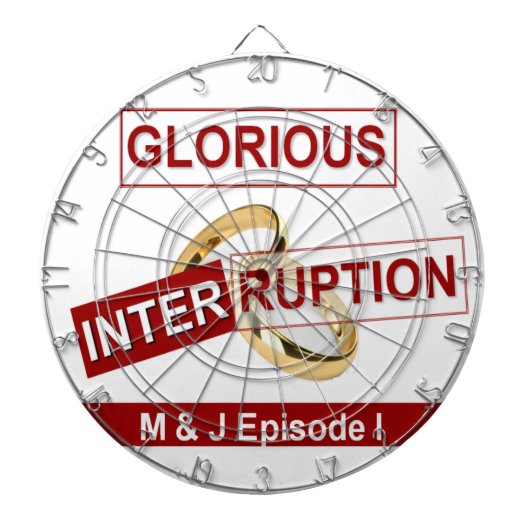 Cible De Fléchettes Une interruption glorieuse : un début doré (Devant)