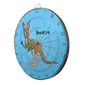 Cible De Fléchettes Une jolie illustration de kangourou australien (Devant droit)