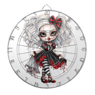 Cible De Fléchettes Une mignonne fille Halloween collection de design