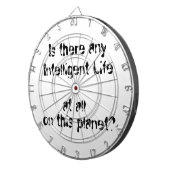 Cible De Fléchettes Une vie intelligente au tout ? - tableau (Devant droit)