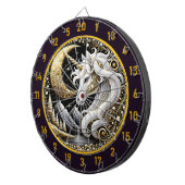 Cible De Fléchettes Unicorne blanche inspire Focus et Merveille (Devant droit)