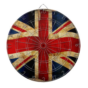 Cible De Fléchettes Union Jack