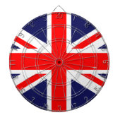 Cible de flechettes Union Jack (Devant)