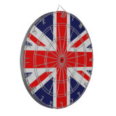 Cible de flechettes Union Jack (Devant gauche)