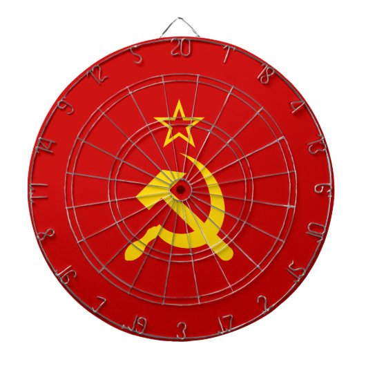 Cible De Fléchettes Union soviétique (URSS) (marteau communiste et fau (Devant)