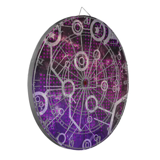 Cible De Fléchettes Univers numérique (Devant gauche)