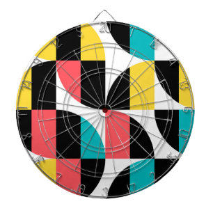 Cible De Fléchettes Urbain, tendance, coloré, motif graphique moderne