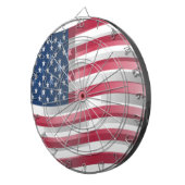 Cible De Fléchettes USA Unites : Stripes & Stars en Gras Design (Devant droit)