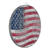 Cible De Fléchettes USA Unites : Stripes & Stars en Gras Design (Devant gauche)