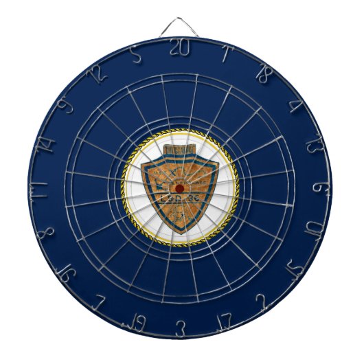 CIBLE DE FLÉCHETTES USS ANCHORAGE (LSD-36) (Devant)