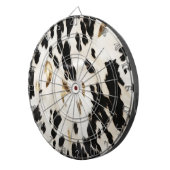 Cible De Fléchettes Vachette noire blanche sud-ouest (Devant droit)