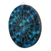 Cible De Fléchettes Vagues Bleu Foncé (Devant droit)