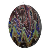 Cible De Fléchettes Vagues de couleurs (Devant droit)