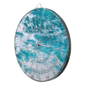 Cible De Fléchettes Vagues de l'océan bleu (Devant droit)