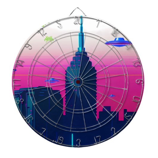 Cible De Fléchettes Vagues nocturnes et Vapor Daze (Devant)