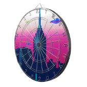 Cible De Fléchettes Vagues nocturnes et Vapor Daze (Devant droit)