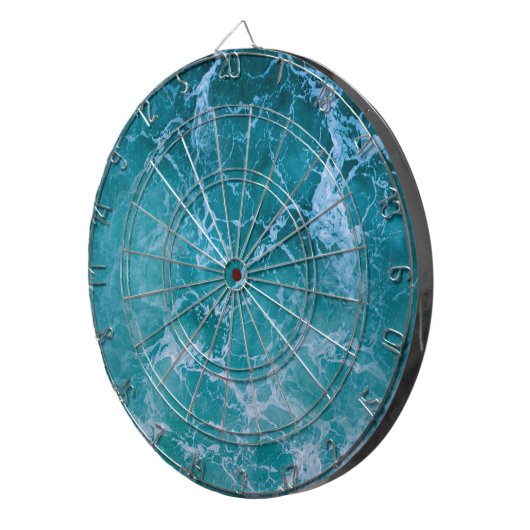 Cible De Fléchettes Vagues profondes de l'océan bleu (Devant droit)