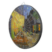 Cible De Fléchettes Van Gogh Cafe Terrasse Post-impressionniste (Devant droit)