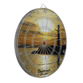 Cible De Fléchettes Vancouver Dartboard Vancouver Sunset Dartboard (Devant gauche)