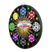 Cible De Fléchettes Vegas Casino Night Dartboard (Devant droit)