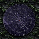 Cible De Fléchettes Velvety Midnight Damask | Indigo Purple Grunge<br><div class="desc">90 Grunge, Tout Grandit ! Le damas baroque velours foncé, épais et spectaculaire d'inspiration gothique, dans une riche palette de nuances, crée une texture de velours broyé vintage opulente. De la collection luxueuse et sophistiquée "Moody Jewel Tones", cette nouveauté contemporaine mélangé moyen unisex (mais féminin) effet abstrait ajoute une parfaite...</div>