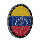 Cible De Fléchettes Venezuela Drapeau Tableau noir & fléchettes / jeu (Devant gauche)
