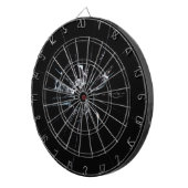 Cible De Fléchettes Verre cassé no 1 (Devant droit)