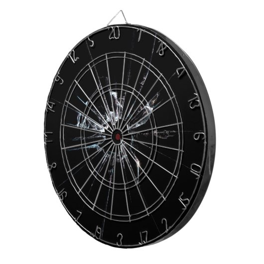 Cible De Fléchettes Verre cassé no 1 (Devant droit)