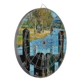 CIBLE DE FLÉCHETTES VERROUILLAGE DE BATEAU (Devant gauche)