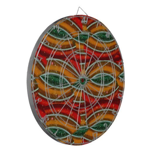 Cible De Fléchettes Verrous rouges Tawny (Devant gauche)