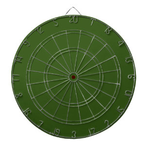 Cible de fléchettes vert chasseur 