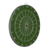 Cible de fléchettes vert chasseur (Devant gauche)