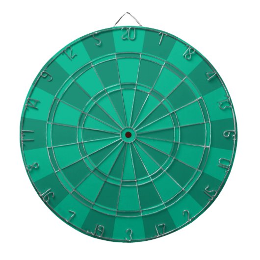 Cible De Fléchettes Vert émeraude (Devant)