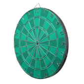 Cible De Fléchettes Vert émeraude (Devant droit)