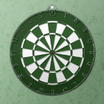 Cible De Fléchettes Vert et blanc<br><div class="desc">Panier vert et blanc.</div>