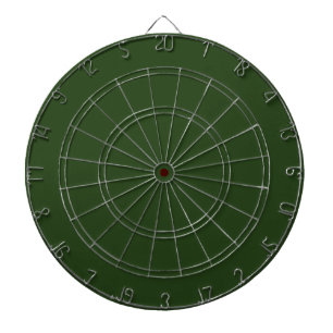 Cible de fléchettes Vert Forêt Sombre avec Fléchet