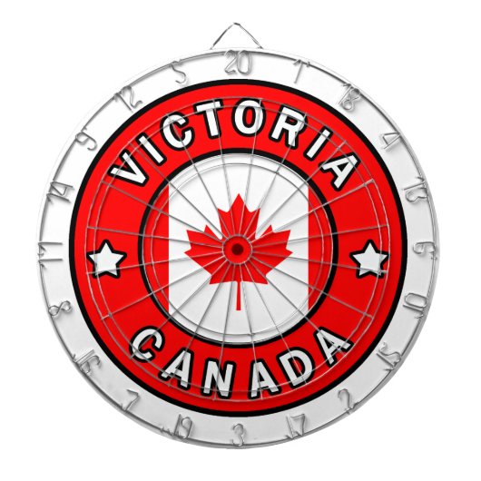 Cible De Fléchettes Victoria Canada (Devant)