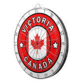 Cible De Fléchettes Victoria Canada (Devant droit)