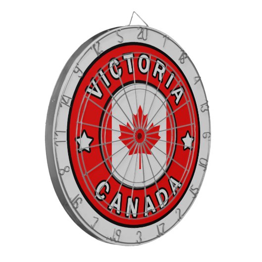 Cible De Fléchettes Victoria Canada (Devant gauche)