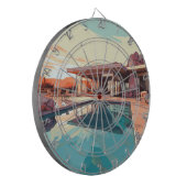 CIBLE DE FLÉCHETTES VIE DE DÉSERT #3 (Devant gauche)