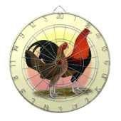 Cible De Fléchettes Vieux jeu anglais Bantam : BB Red (Devant)