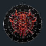 Cible De Fléchettes Viking<br><div class="desc">Carte Viking Dart Personnalisable</div>