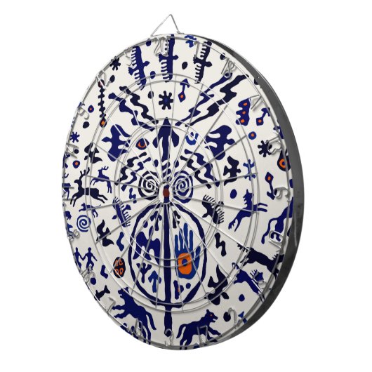 Cible De Fléchettes Viking Shaman Ritual Talisman (Devant droit)