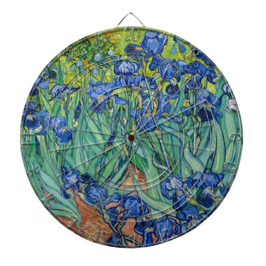 Cible De Fléchettes Vincent Van Gogh - Iris (Devant)