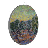 Cible De Fléchettes Vincent Van Gogh Olive Grove Impressionnisme Art (Devant gauche)