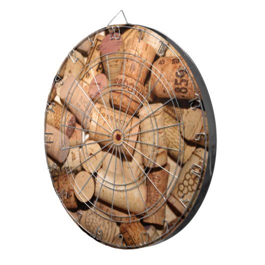 Cible De Fléchettes Vins Corks (Devant droit)