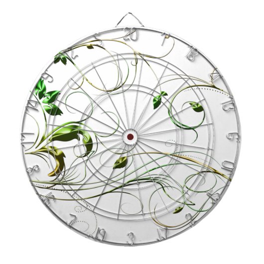 Cible De Fléchettes Vins verts jaunes (Devant)