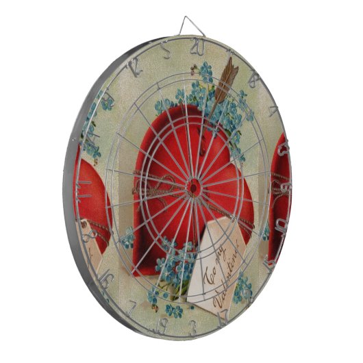 Cible De Fléchettes Vintage Big Red (Devant gauche)