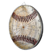 Cible de flechettes vintage de base-ball pour (Devant droit)